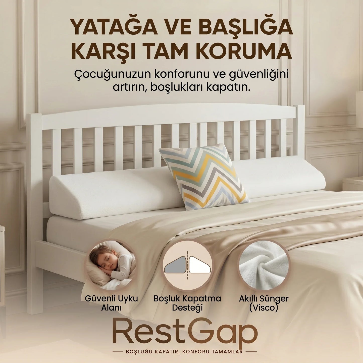 RestGap - Visco Destek Yastığı